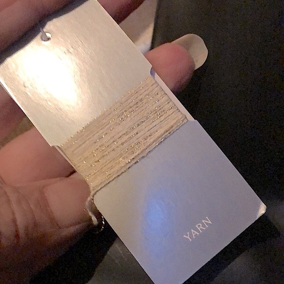 🔴 CLEARANCE🔖 NWT CHARTER CLUB CREAM 100% COTTON V-NECK TOGGLE HENLEY SWEATER 2X - Picture 10 of 10